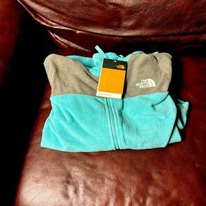 Girls XL Teal and gray jacket
